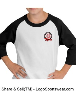 Black Sleeve Baseball T-Shirt Design Zoom